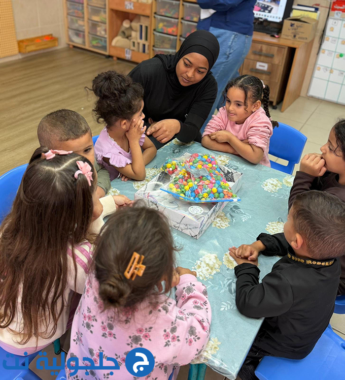 يومًا مميزًا للتطوع بمشاركة جميع الطلاب في مدرسة اورط التكنولوجية العربية الرملة